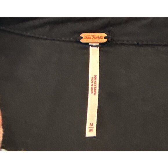 Free People Black Button-Up Dress - Picture 9 of 10